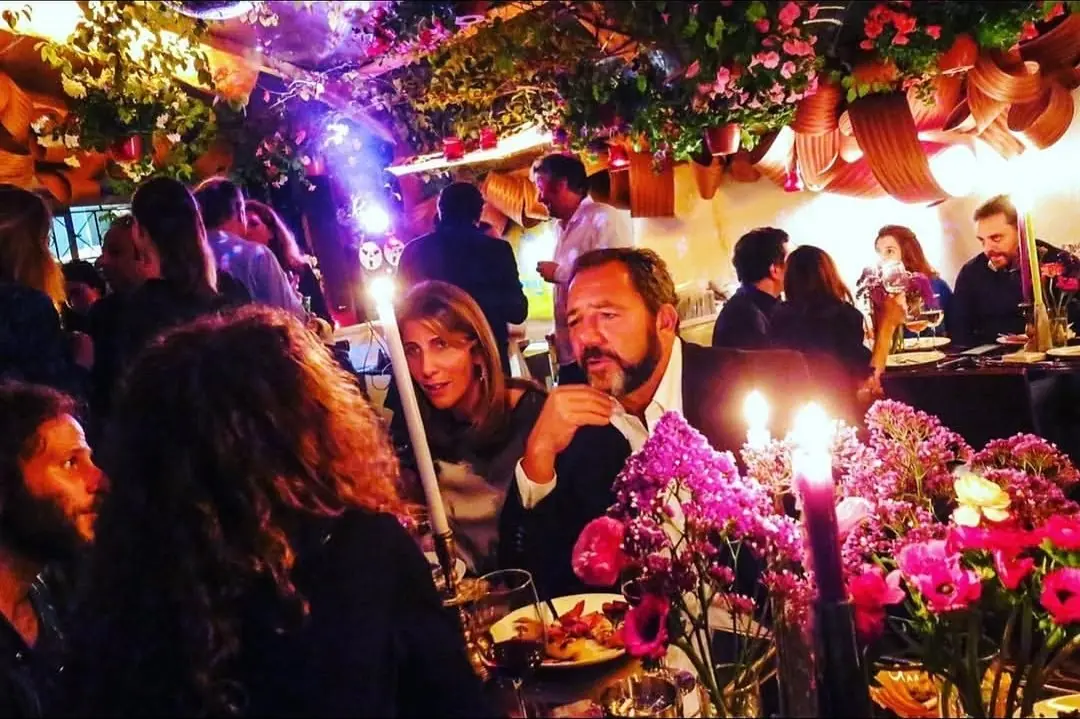 Dîner aux chandelles, soirée à Villa Clara